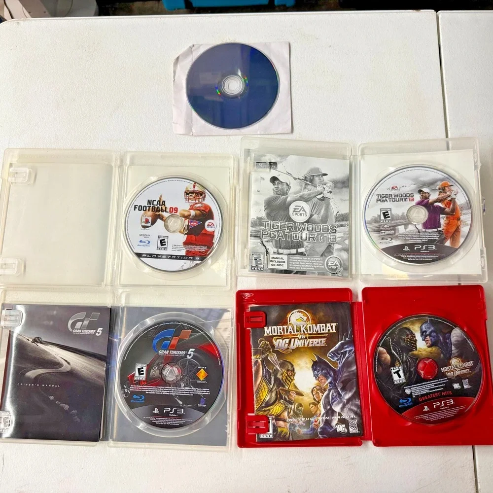 Playstation 3 PS3 Video Game Mixed Lot Of 5 Games Tested Works
